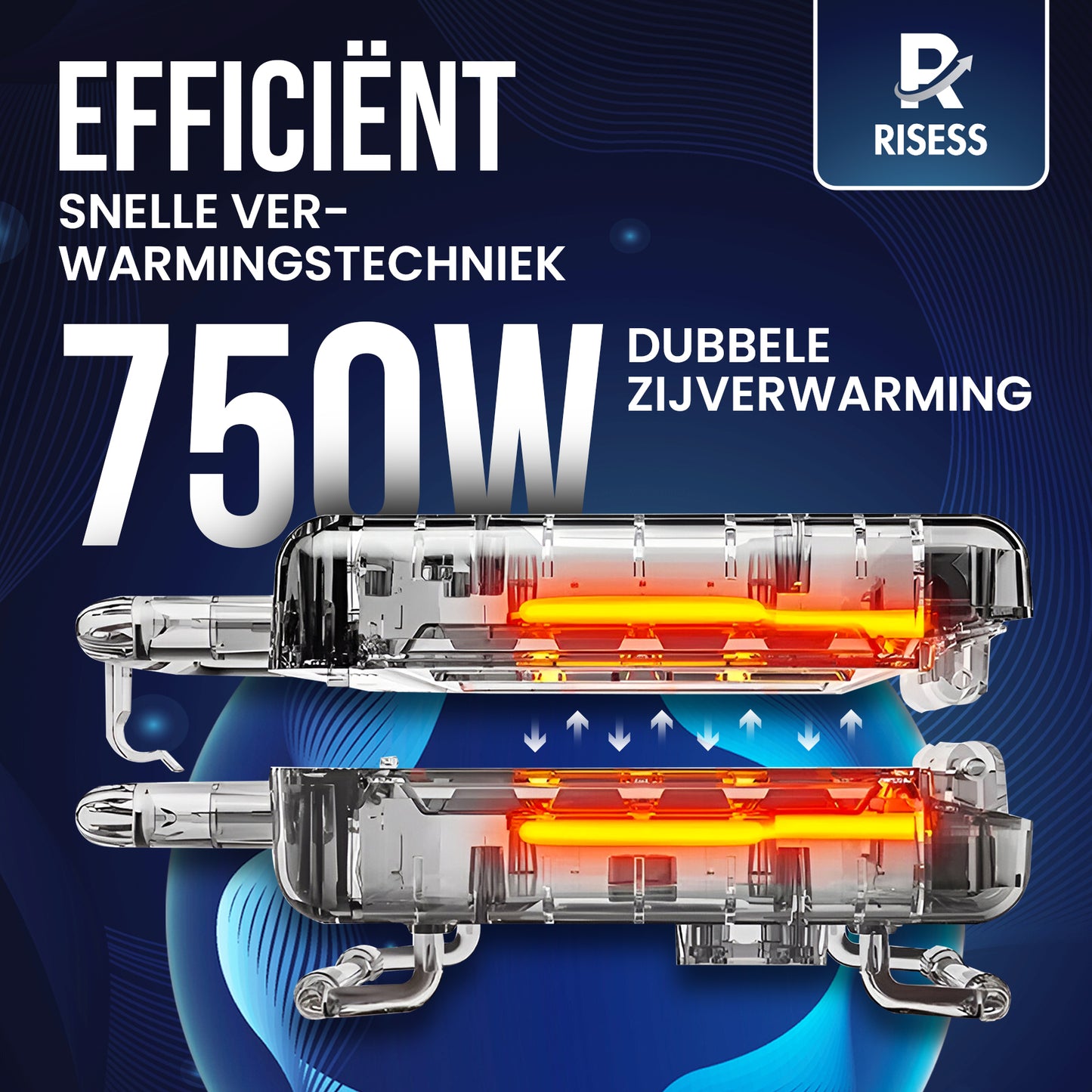 Risess® Wafelijzer 3in1